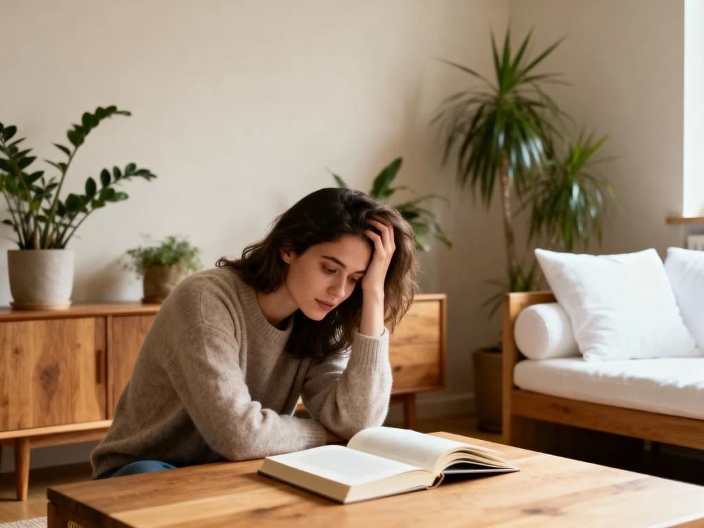 Student die thuis studeert voor het Wft examen